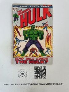 Incredible Hulk # 152 VG Marvel Comic Book Iron Man X-Men Avengers 1 J225