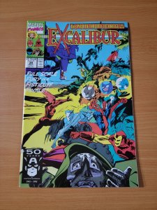 Excalibur #39 Direct Market Edition ~ NEAR MINT NM ~ 1991 DC Comics 