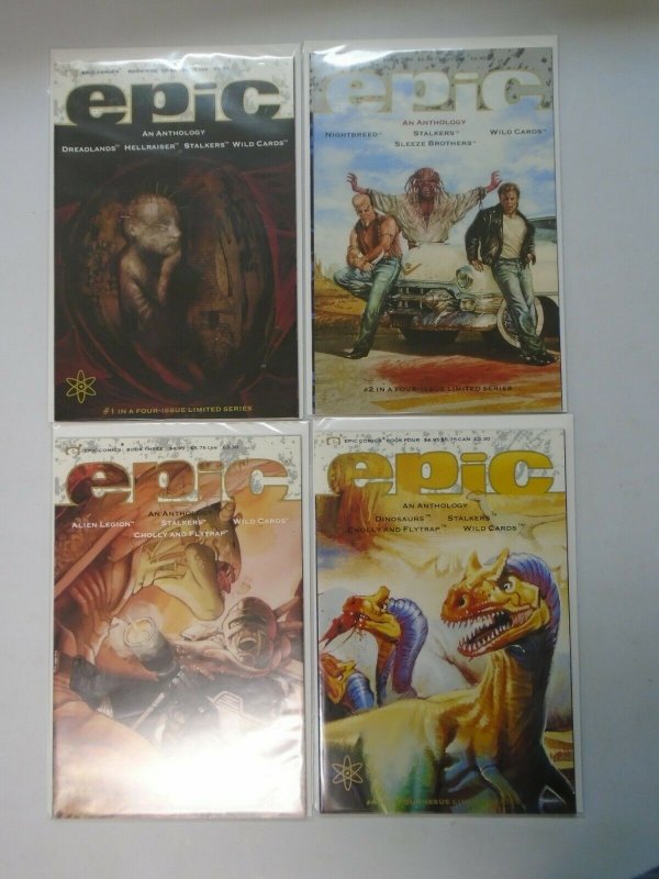 Epic set 1-4 8.0 VF 1992