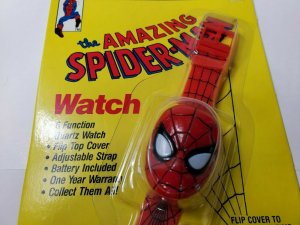 Spider man watch vintage Marvel comic Rare 1990   NM