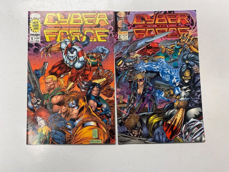 4 CONTINUITY IMAGE comic books Cyberrad #1 2 Cyberforce #1 2 35 KM13