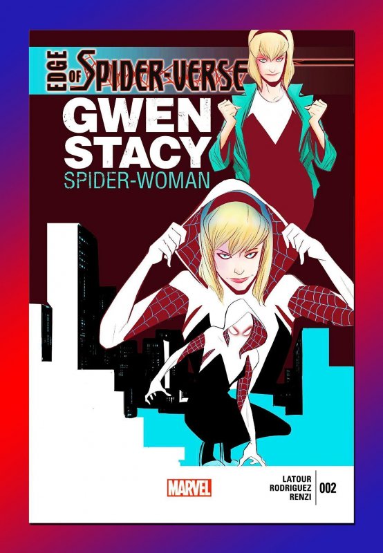 Edge of Spider-Verse #2 (2014) KEY 1st APP of SPIDER-GWEN! Reprint/Miles Morales