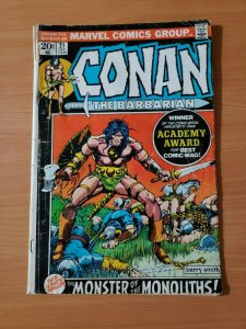 Conan the Barbarian #21 ~ GOOD - VERY GOOD VG ~ (1972, Marvel Comics)