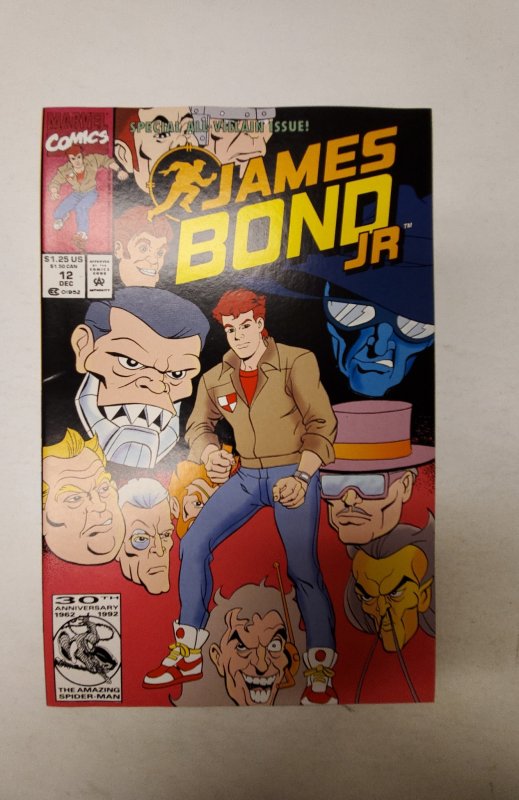 James Bond Jr. #12 (1992) NM Marvel Comic Book J700