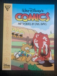 WALT DISNEY'S COMICS AND STORIES Gladstone #5 Carl Barks Library VF 8.0