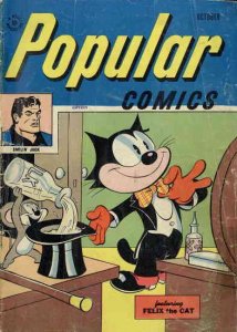 Popular Comics #140 POOR ; Dell | low grade comic October 1947 Felix the Cat