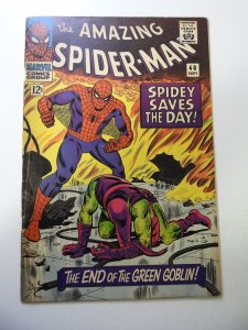 The Amazing Spider-Man #40 (1966) GD/VG Condition moisture stain bc