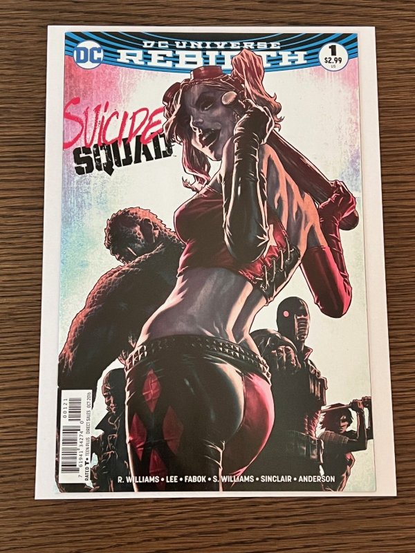 Suicide Squad #1 Bermejo Variant Cover (2016). NM+. Harley Quinn Cover!