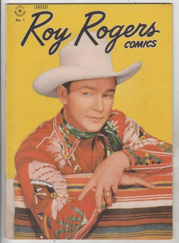 Roy Rogers Comics #1 (Jan-48) FN/VF+ High-Grade Roy Rogers