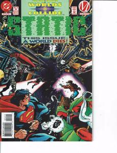 Lot Of 2 DC Books Static Worlds Collide #14 and Eclipso #2   ON2