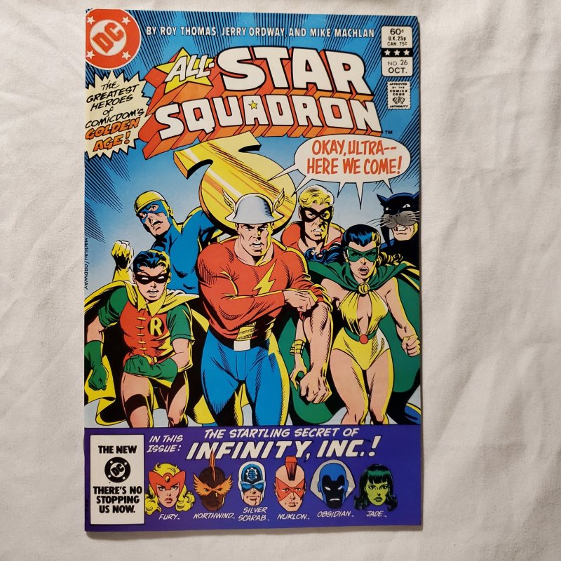 All Star Squadron 26 Near Mint