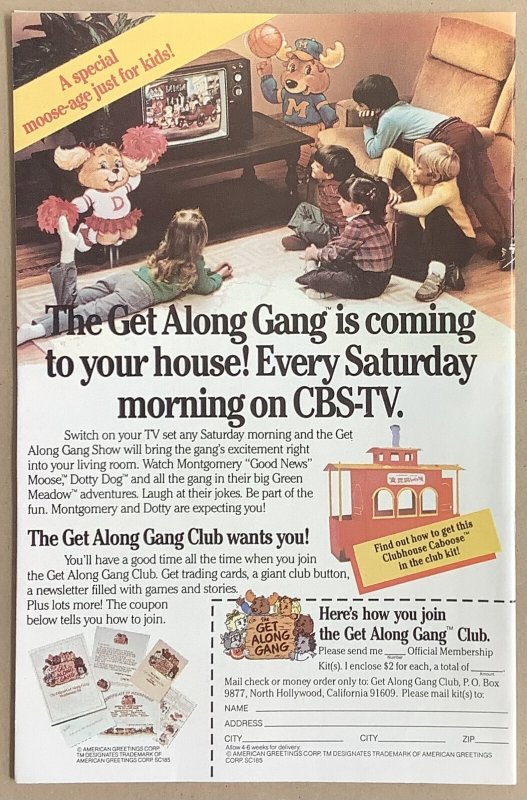 Fraggle Rock #1 (1985, Marvel) VF+