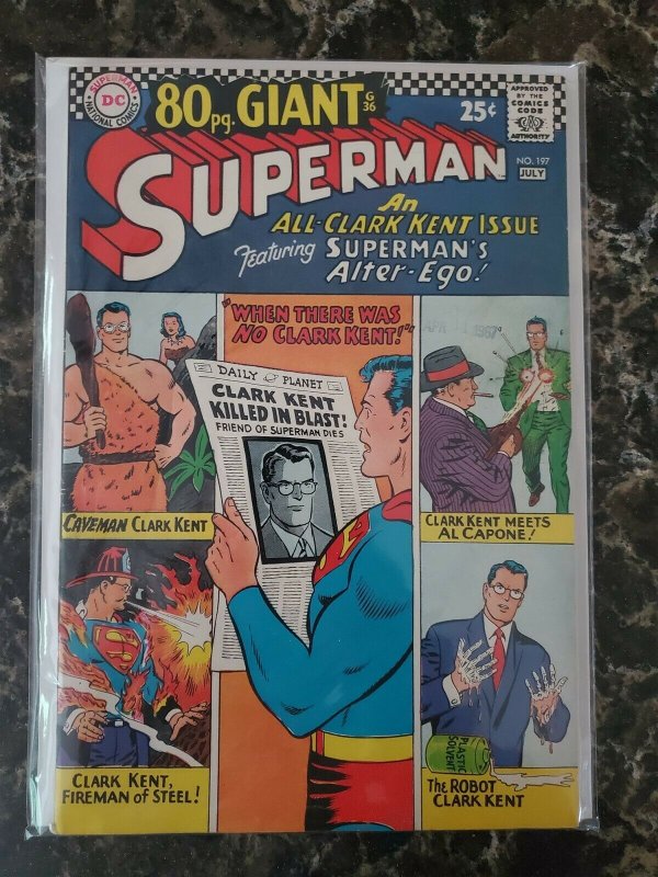 Superman #197 (1967, DC) VF-