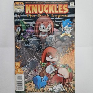 Knuckles The Dark Legion #2 Vf 1997 Archie Adventure Series c249