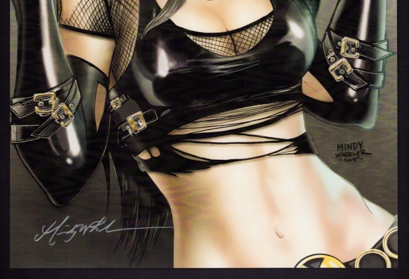 Laura Kinney Aka X-23 (2015) Mindy Wheeler 11 x 17 Print SIGNED