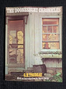 1975 THE DOONESBURY CHRONICLES by G.B. Trudeau SC VG+ 4.5 16th HR&W