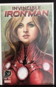 Invincible Iron Man #1 Phantom Exclusive Siya Oum Color Variant (2015)