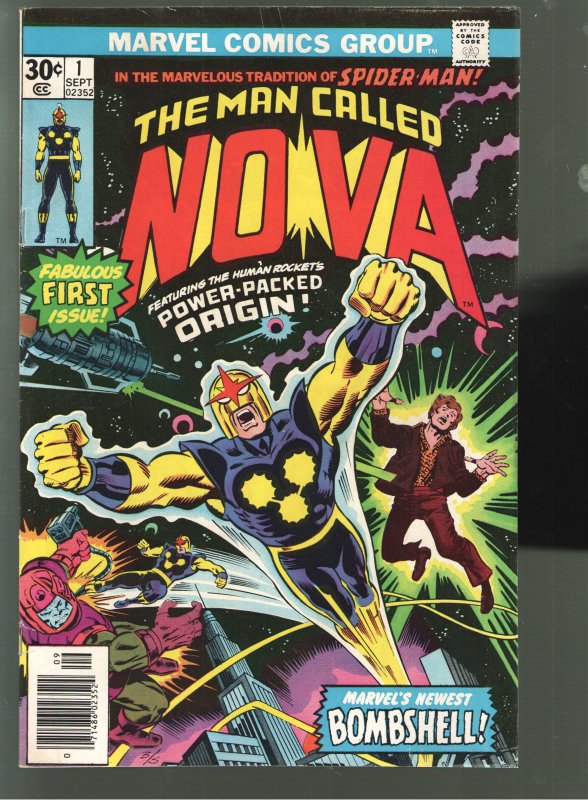 NOVA (man called nova) #1 F/VF 7.0 1st APPEARANCE AND ORIGIN!!