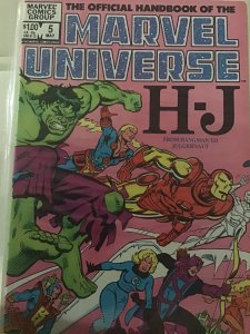The Official Handbook of the Marvel Universe #5 (1983)