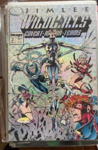 WildC.A.T.s: Covert Action Teams #2 Prism Foil Cover (1992) WildC.A.T.s 