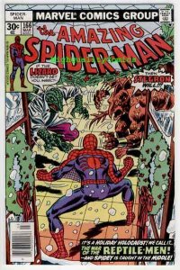 SPIDER-MAN #166, VF/NM, Lizard, Stegron, Amazing, 1963, more ASM in store