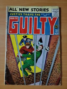 Justice Traps the Guilty #86 (Vol 10 #2) ~ GD - VERY GOOD ~ 1957 Headline Comics