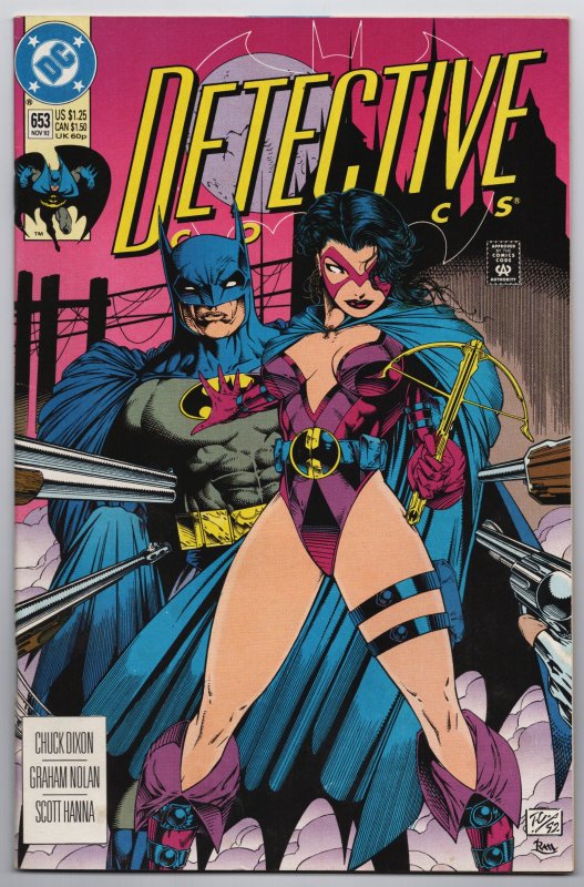 Detective Comics #653 Huntress (DC, 1992) VF- [ITC846]