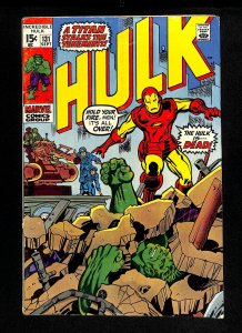 Incredible Hulk (1962) #131 Iron Man 1st Jim Wilson!