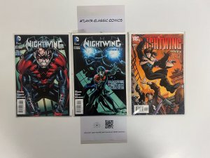 3 Nightwing DC Comic Books # 20 26 111 Superman Wonder Woman Robin Joker 45 JS30