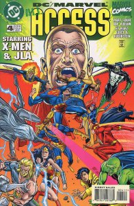 DC/Marvel: All Access #4 FN ; DC | X-Men JLA