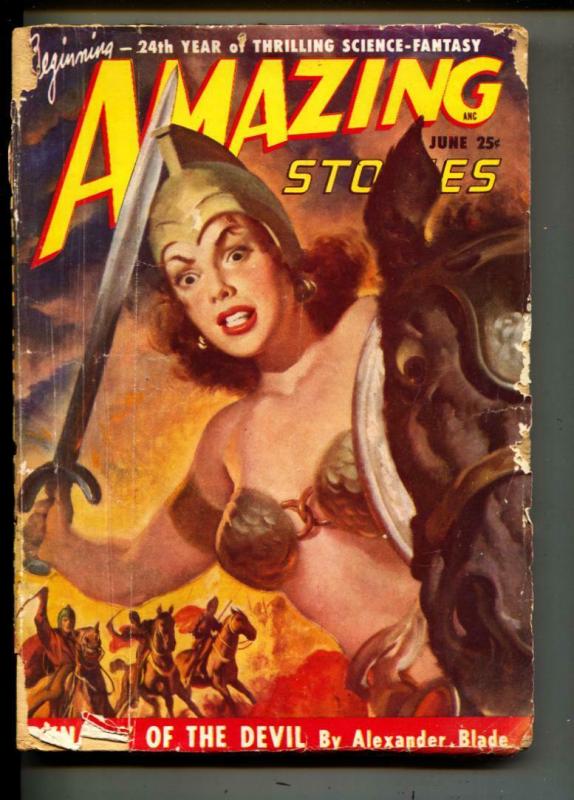 Amazing Stories-Pulp-1/1949-Alexander Blade-Guy Archette