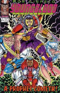 Youngblood #2 VF ; Image | With Cards 1st Appearance Prophet