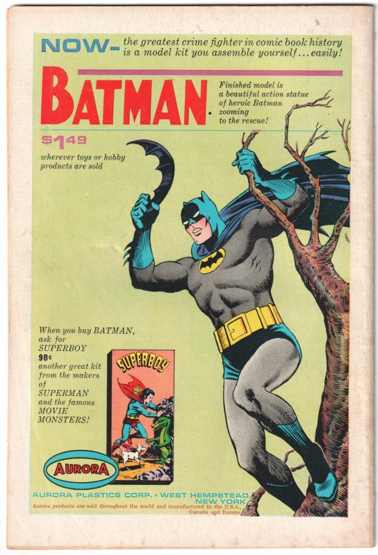 World's Finest Comics #149 (1965) Superman and Batman and Robin