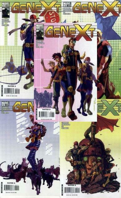 GENEXT (2008) 1-5  Chris Claremont  COMPLETE!