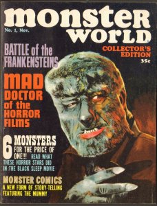 Monsters World #1 ~ Collectors Edition ~ Horror Magazine (VF) WH
