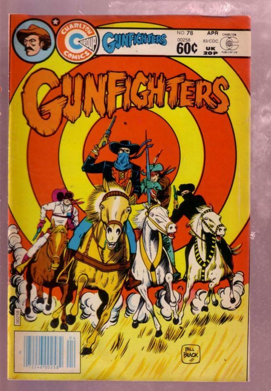 GUNFIGHTERS #78 1983-LATIGO KID-DURANGO KID-ROCKY LANE VF