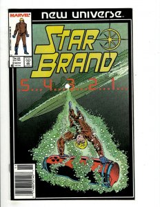 11 Star Brand Marvel Comics # 1 2 3 4 5 6 7 8 9 10 11 New Universe HG1 