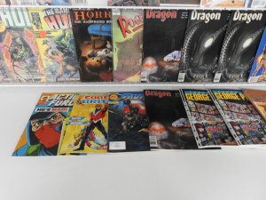 Huge Lot 100 Magazines W/ Hulk, Conan, Dragon, +More! Avg FN Condition!