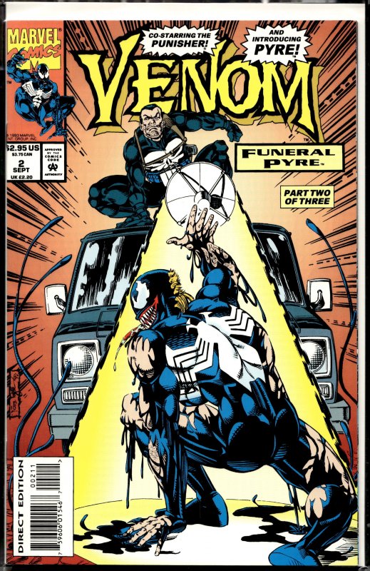 Venom: Funeral Pyre #2 (1993) Venom