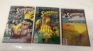 Superman The Man Of Steel (1991) Set Issue # 19-21 • DC Comics • Louise Simonson