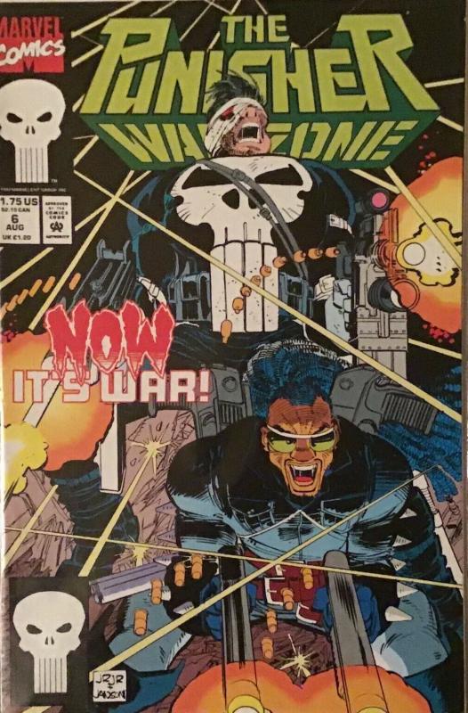 PUNISHER WAR ZONE (MARVEL)1,2,5,6,7,8 6 BOOK LOT ALL UNREAD NM CONDITION