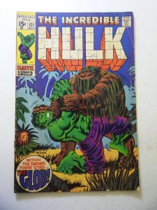 The Incredible Hulk #121 (1969) VG Condition cf detached at 1 staple