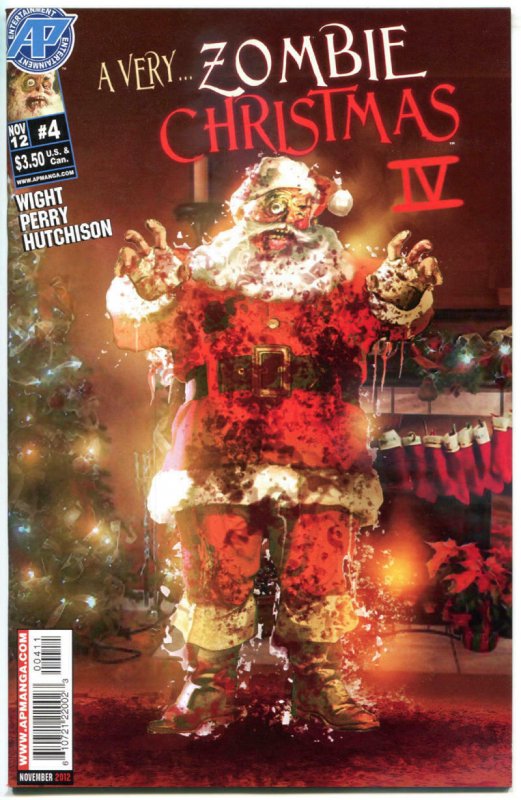 A VERY ZOMBIE CHRISTMAS #4, NM, Xmas, 2012, undead, more Horror in store