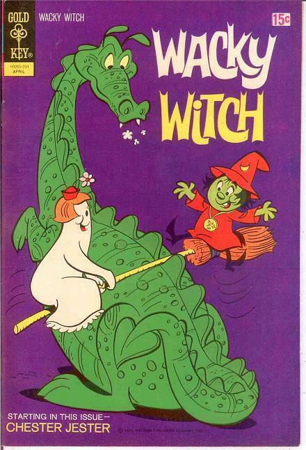 WACKY WITCH (1971-1975 GK) 6 VF-NM   April 1972 COMICS BOOK