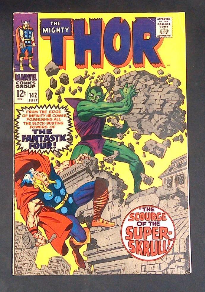 Mighty Thor #142, Fn, Marvel, 1967