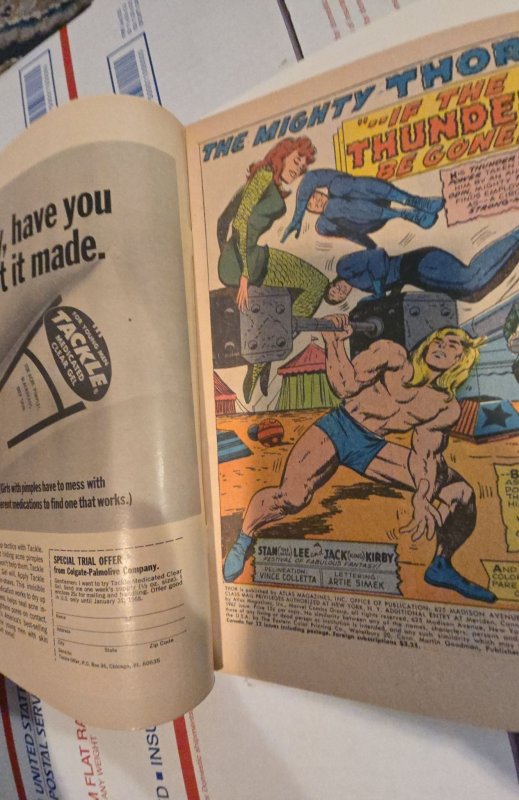 Thor #146 (1967) if thunder be gone and the circus of crime