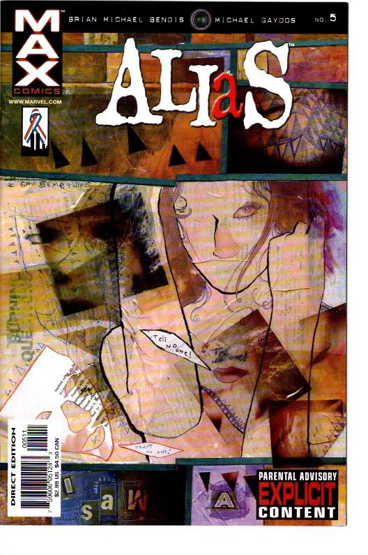 ALIAS #3,5 #3 SIGNED BY BENDIS $22.00