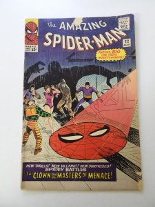 The Amazing Spider-Man #22 (1965) GD condition 2 tear back cover