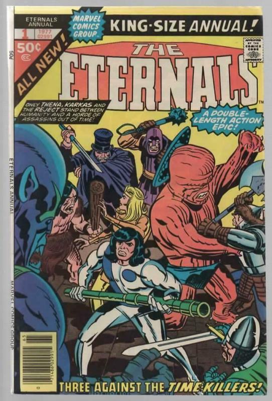 ETERNALS (1976) ANN  1 F-VF 1977 Kirby