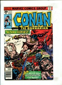 CONAN #71 (NEWSSTAND) - THE SECRET OF ASHTORETH! (9.2) 1977